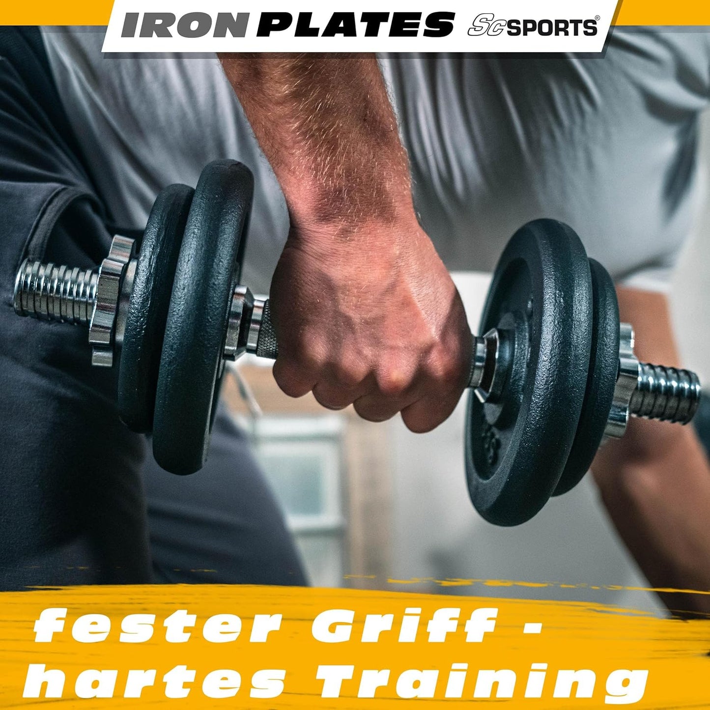 Kurzhantel Set mit Koffer 15 - 20 kg