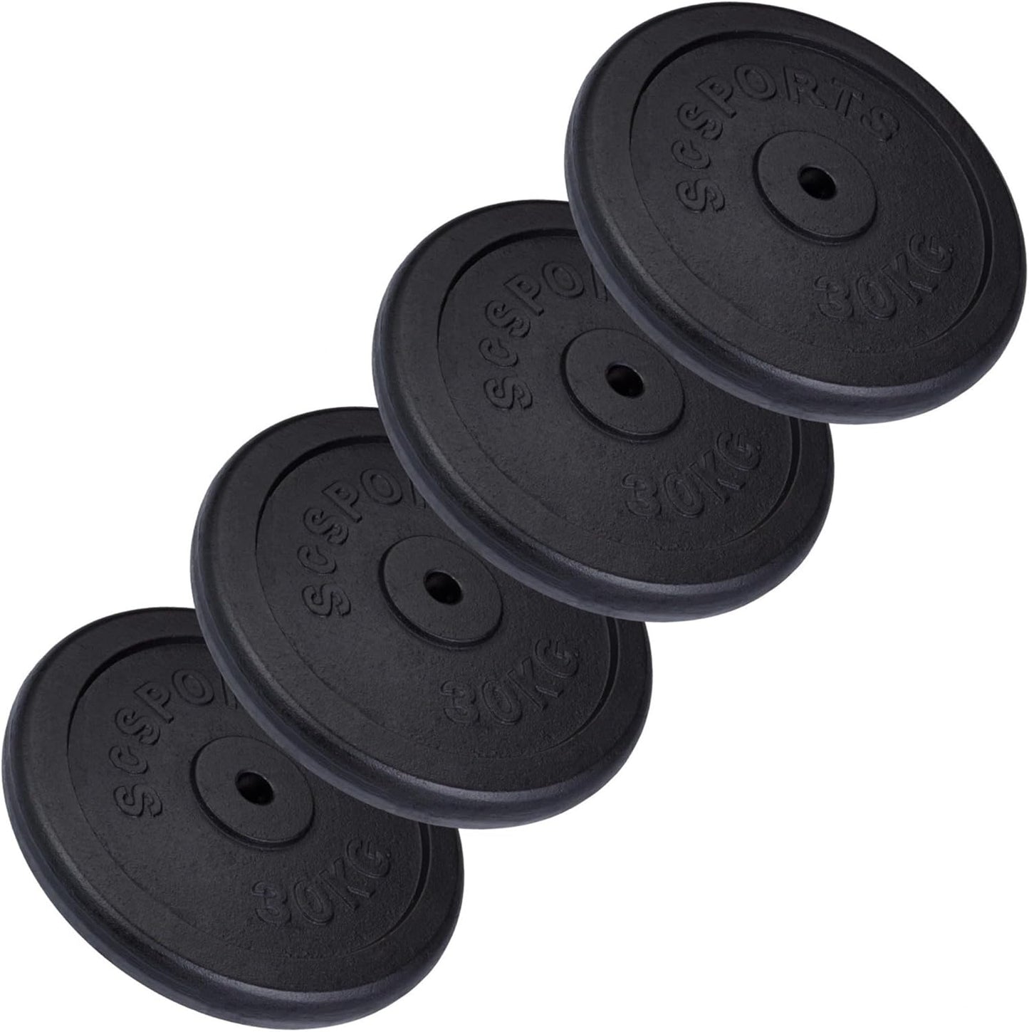 Hantelscheiben Set Gusseisen 40 - 120 kg