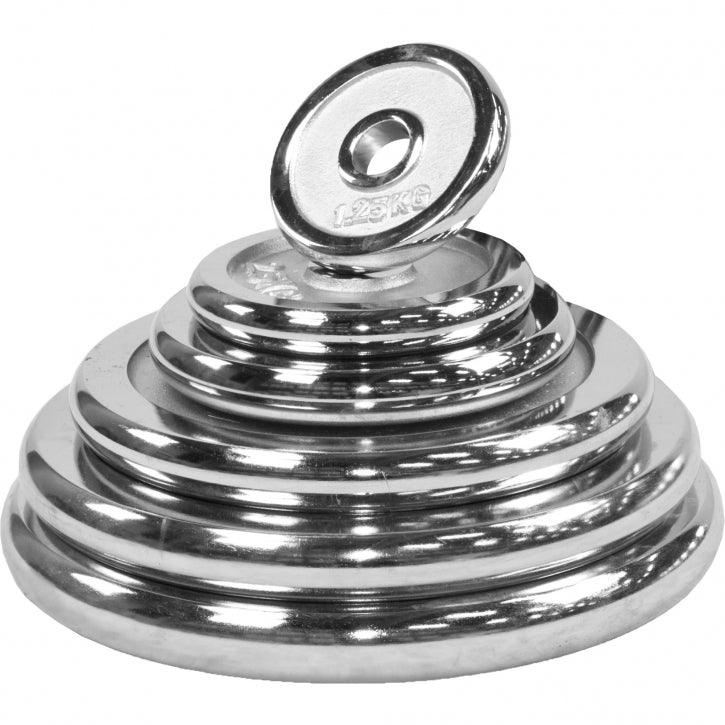 Langhantelset Chrom 100 kg - Gorilla Sports DE