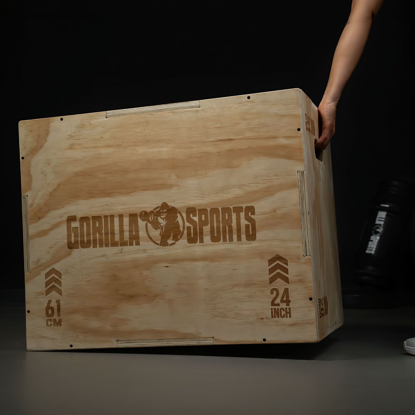 Plyo Box aus Holz 61 x 51 x 76 cm