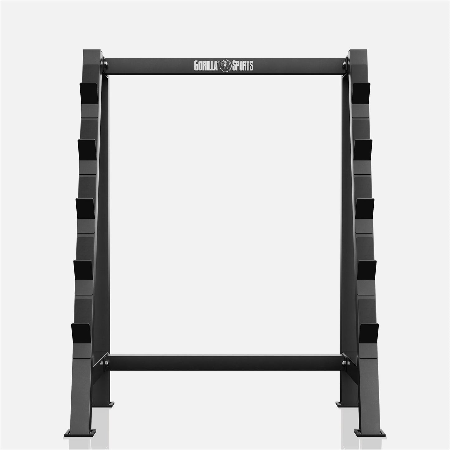 Langhantelablage für 5 Hantelstangen