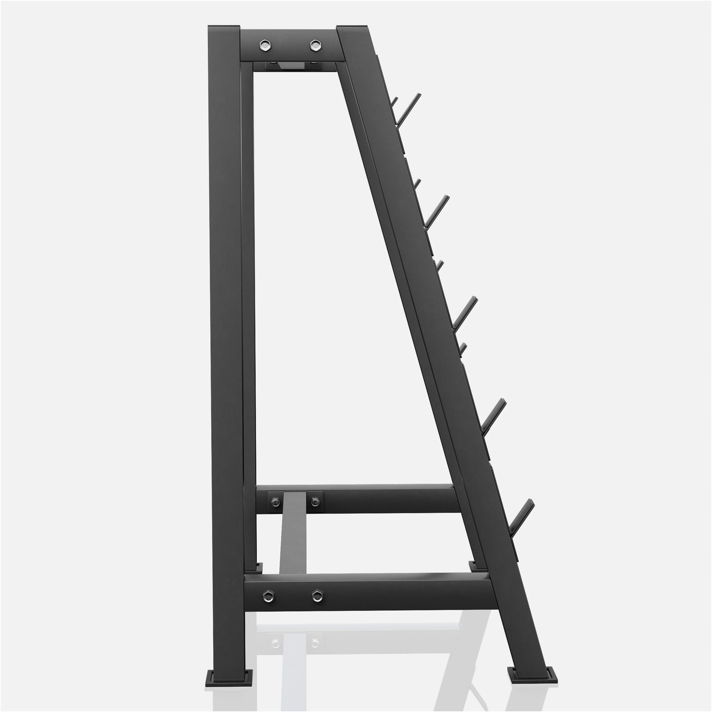 Langhantelablage für 5 Hantelstangen