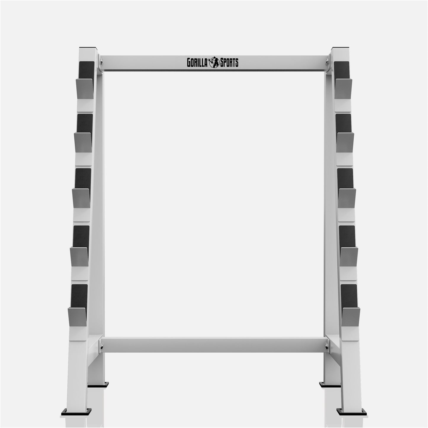 Langhantelablage für 5 Hantelstangen