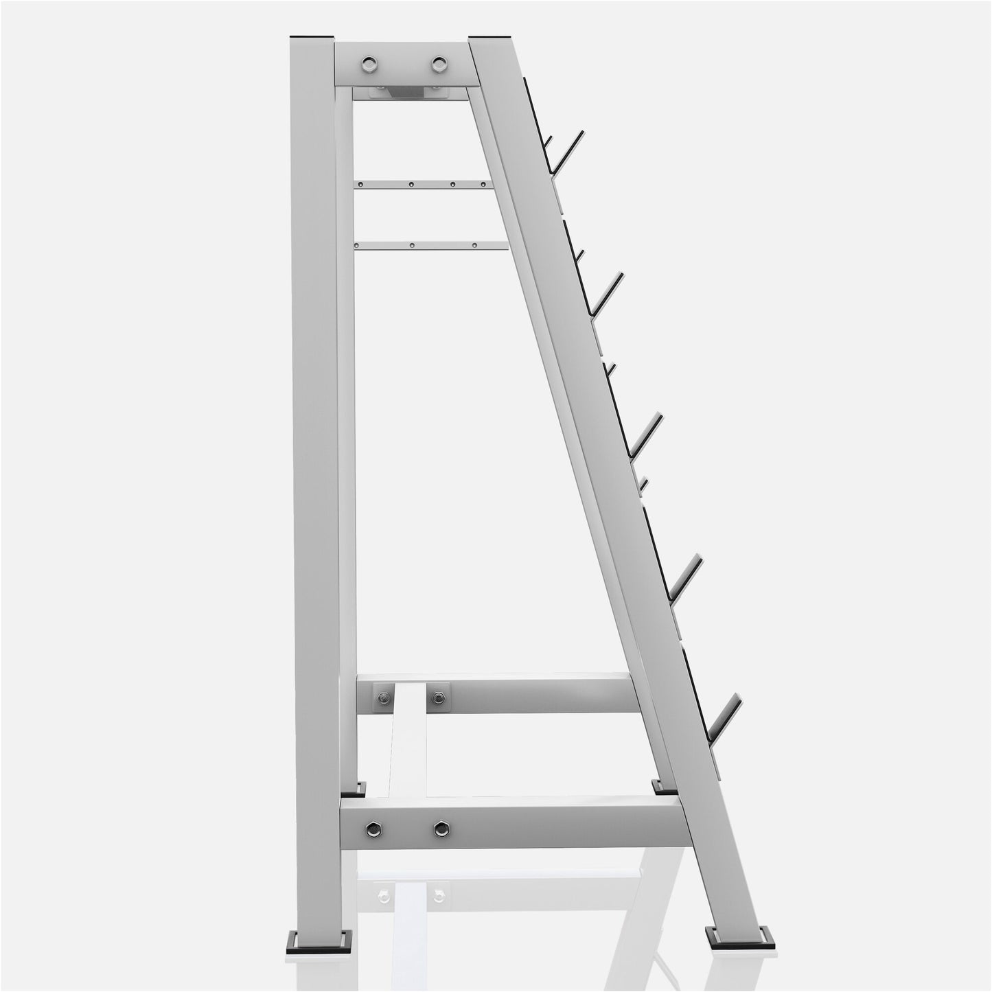 Langhantelablage für 5 Hantelstangen