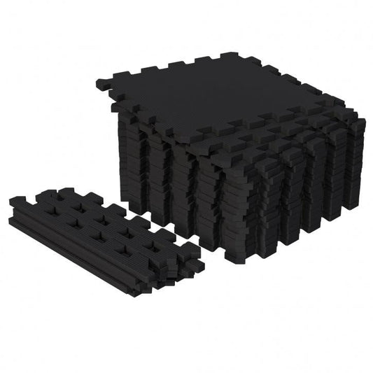 Bodenschutzmatten Set 30x30cm - 18 Matten inkl. Endstücke - Gorilla Sports DE