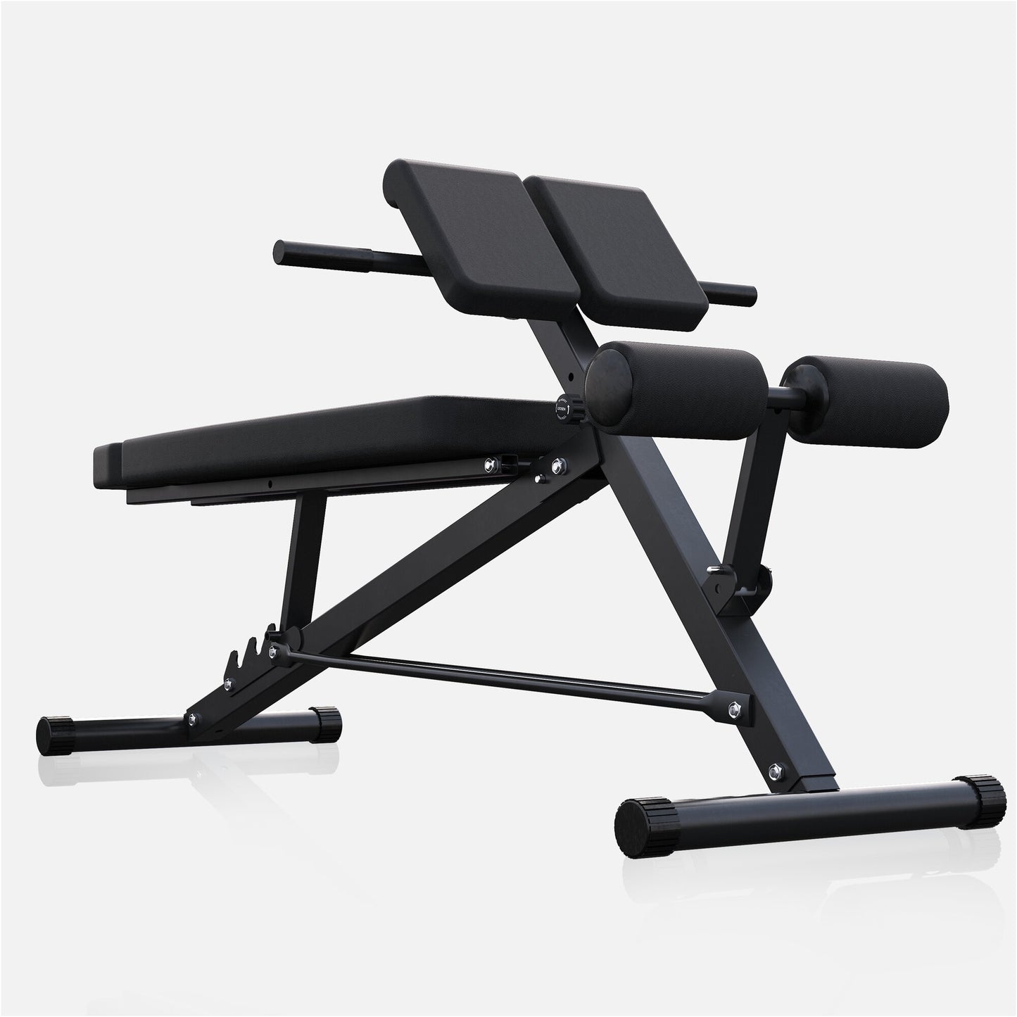 Hantelbank mit Hyperextension - Verstellbar - Gorilla Sports DE