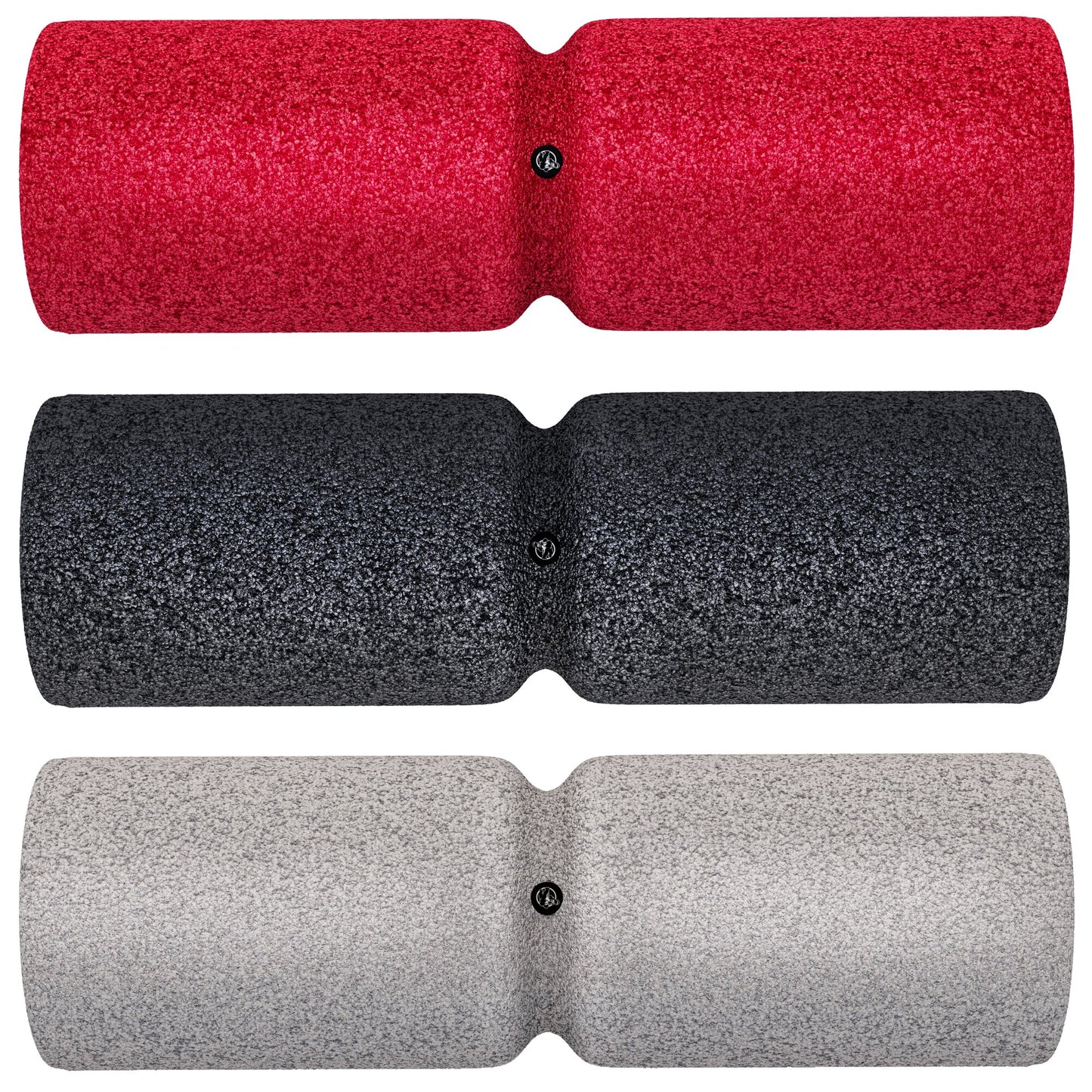 Faszienrolle 38 cm - mit Umlaufrille - Gorilla Sports DE