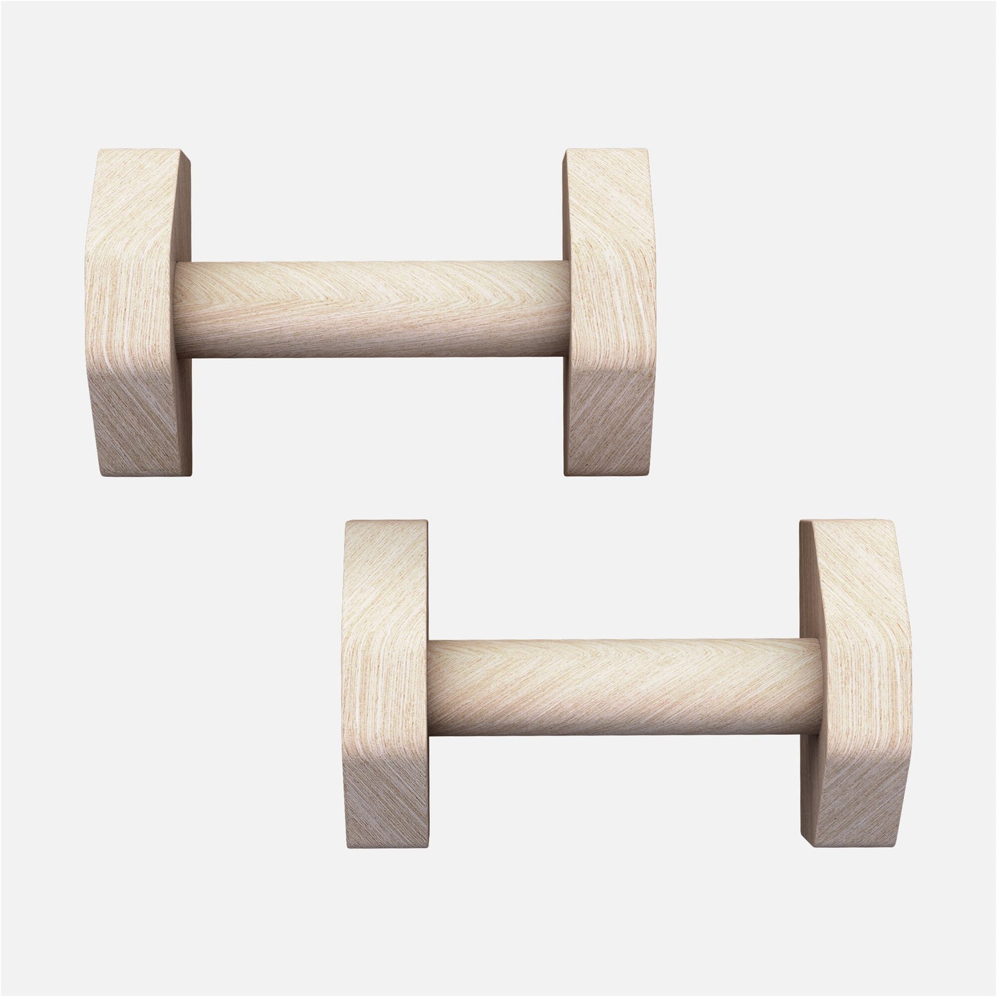Liegestützgriffe aus Holz - Gorilla Sports DE