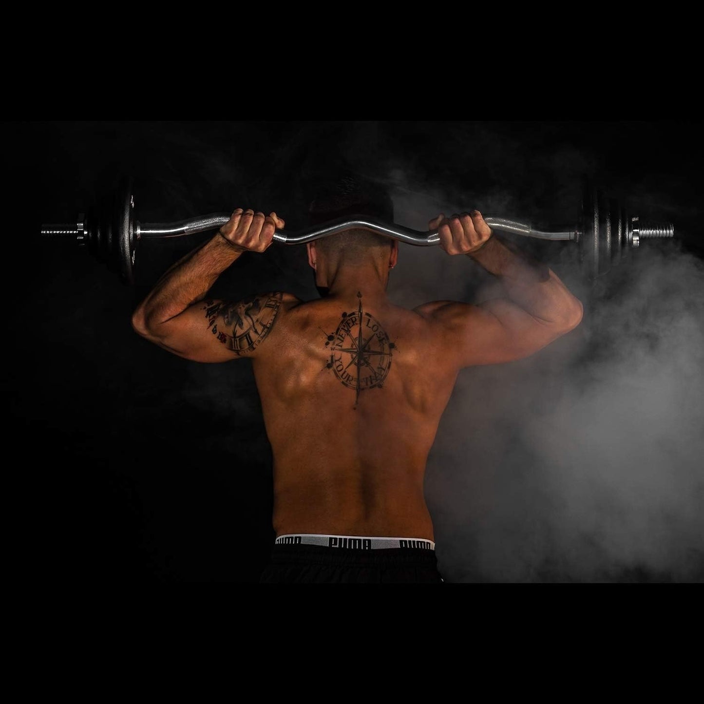 SZ-Hantelstange 130 cm mit Verschlüssen