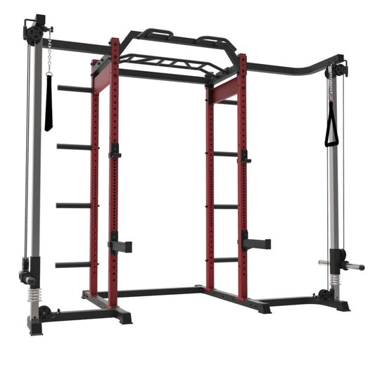 Power Rack mit Kabelzug