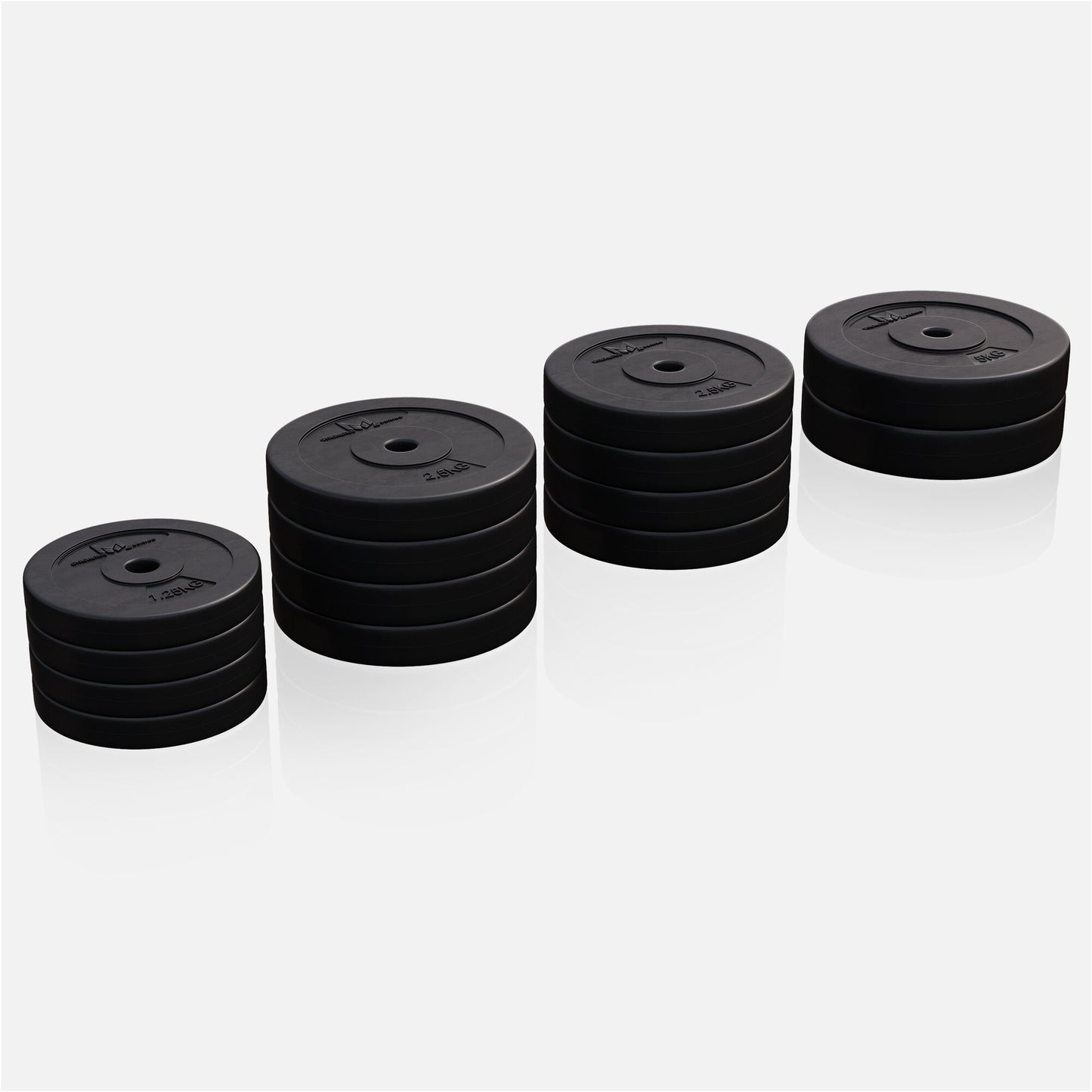 E-Series Hantelscheibenset 25mm 30 kg - Gorilla Sports DE