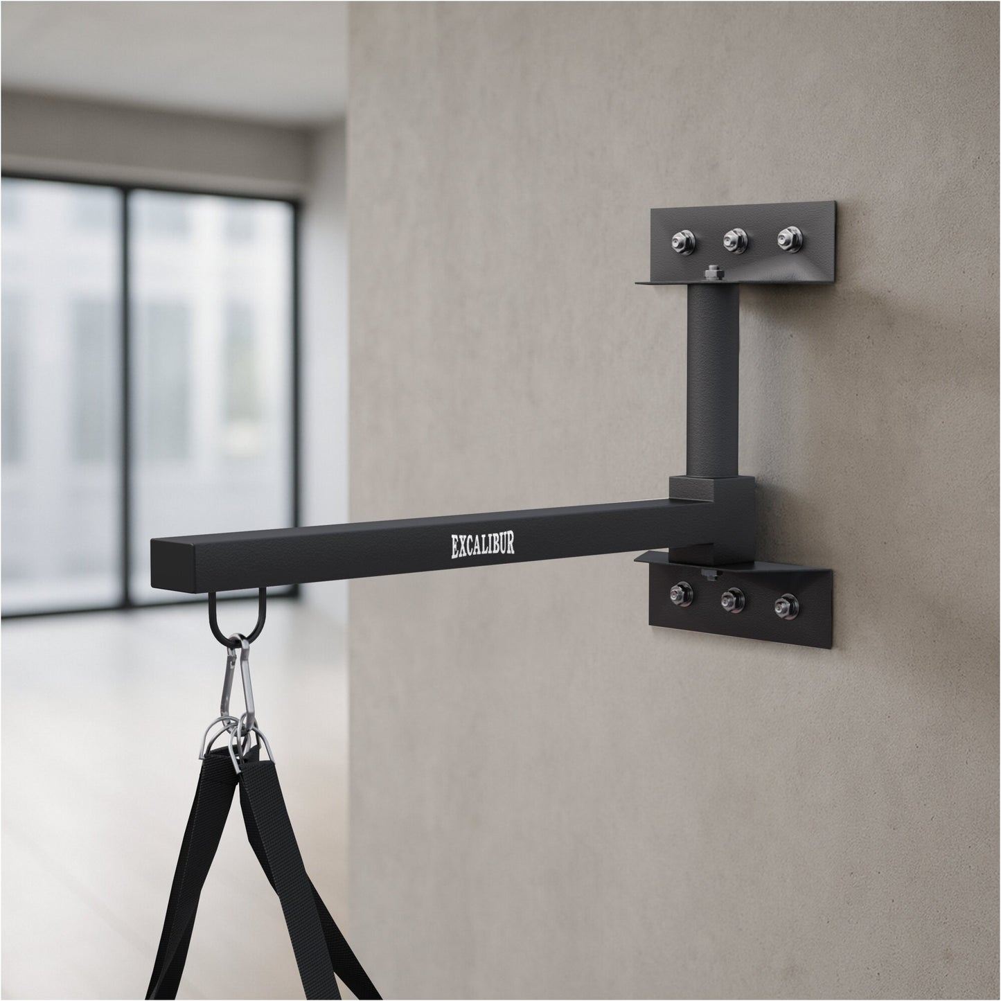EXCALIBUR Wandhalter für Boxsäcke klappbar
