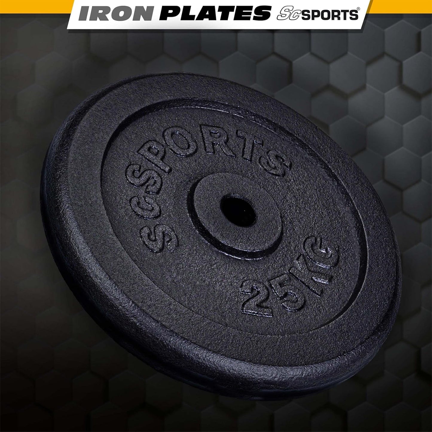 Hantelscheiben Set Gusseisen 40 - 120 kg