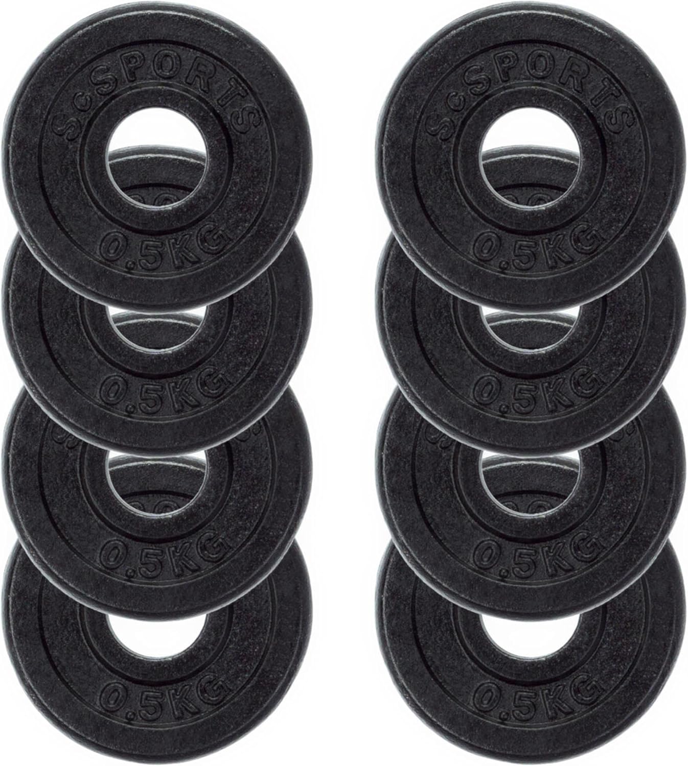 Hantelscheiben Set Gusseisen 2 - 20 kg