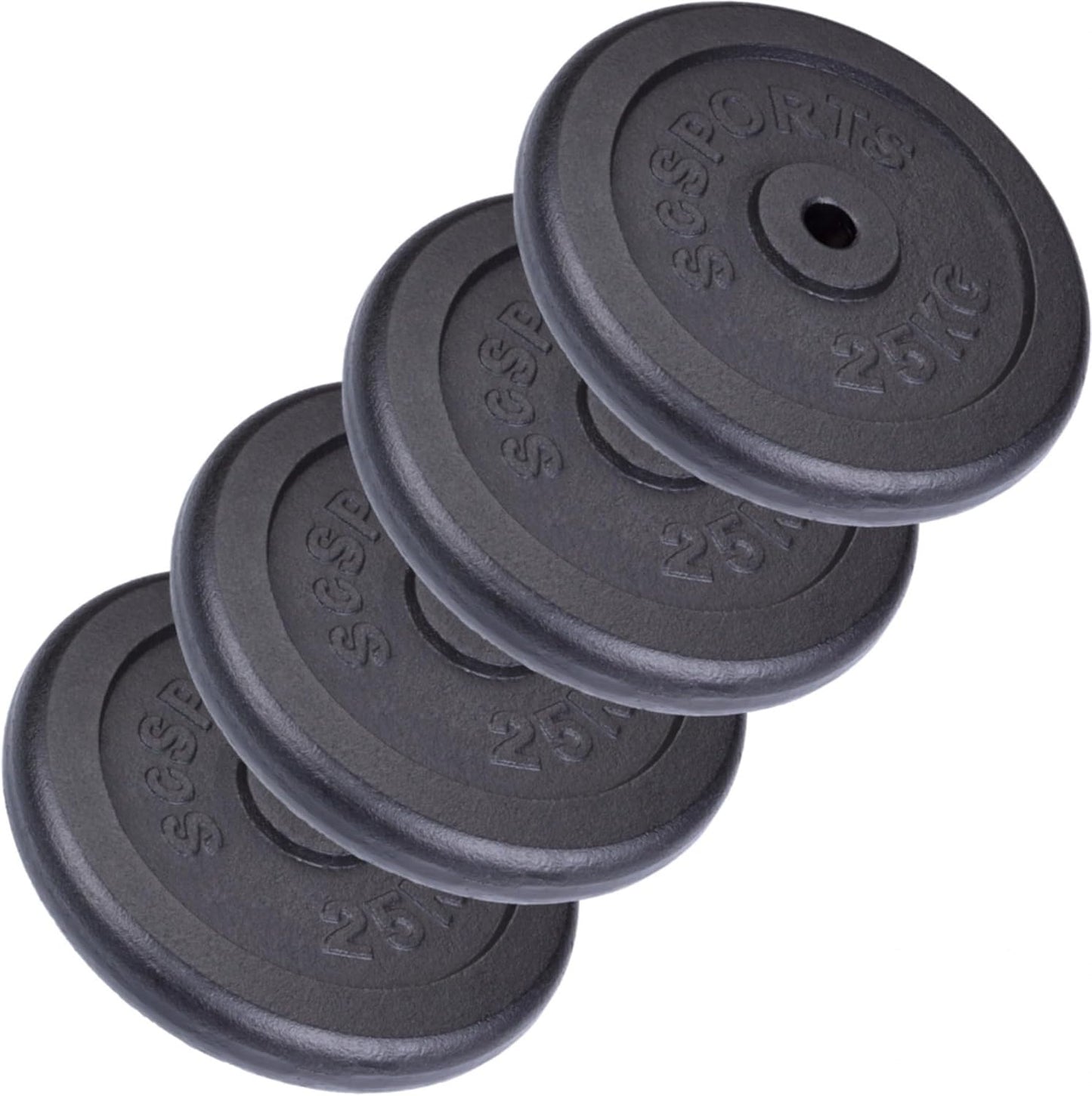 Hantelscheiben Set Gusseisen 40 - 120 kg