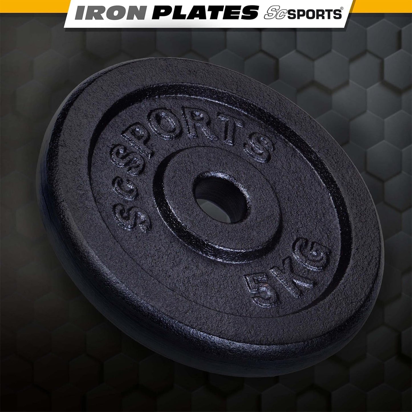 Hantelscheiben Set Gusseisen 10 - 40 kg