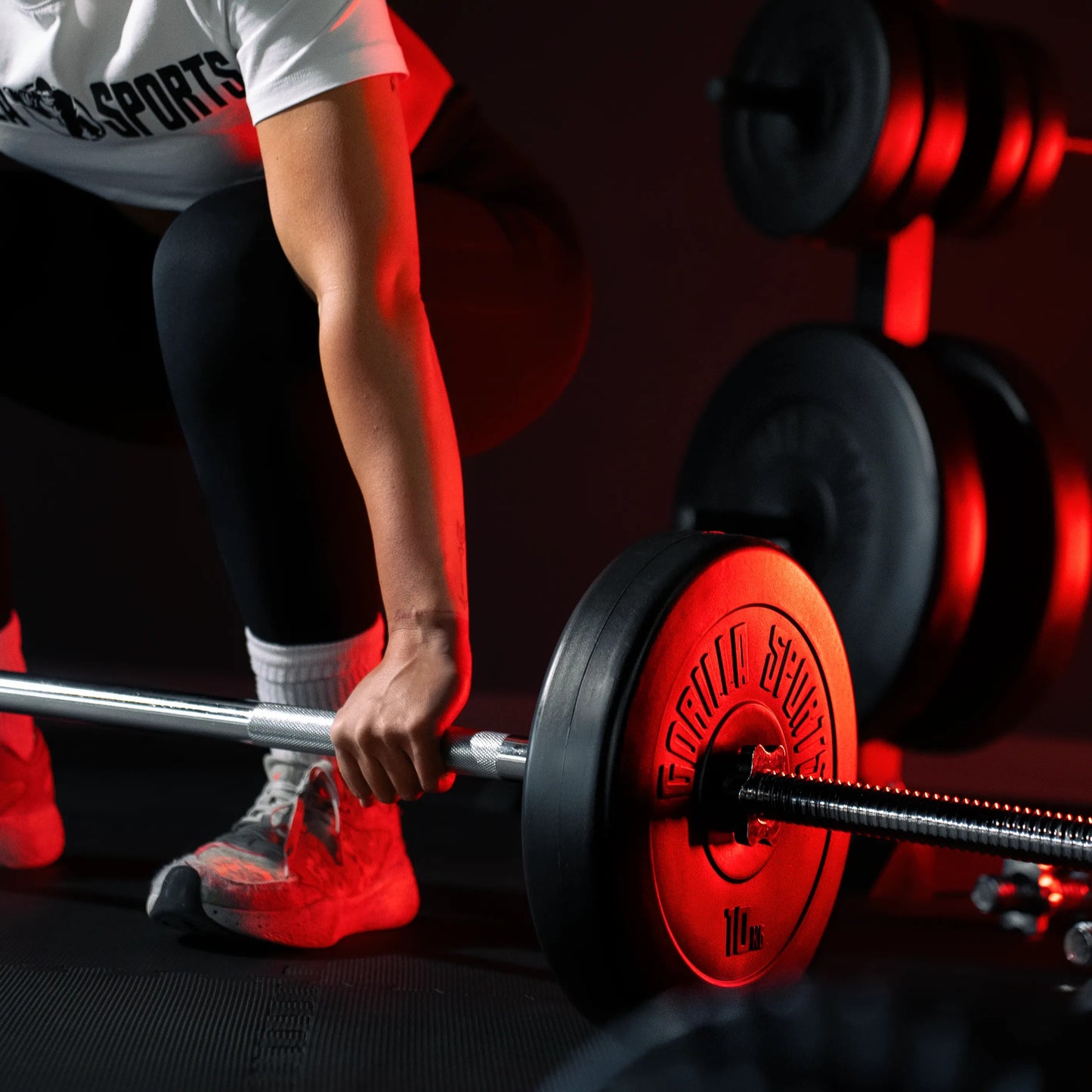 Langhantelstange 170 cm mit Sternverschluss