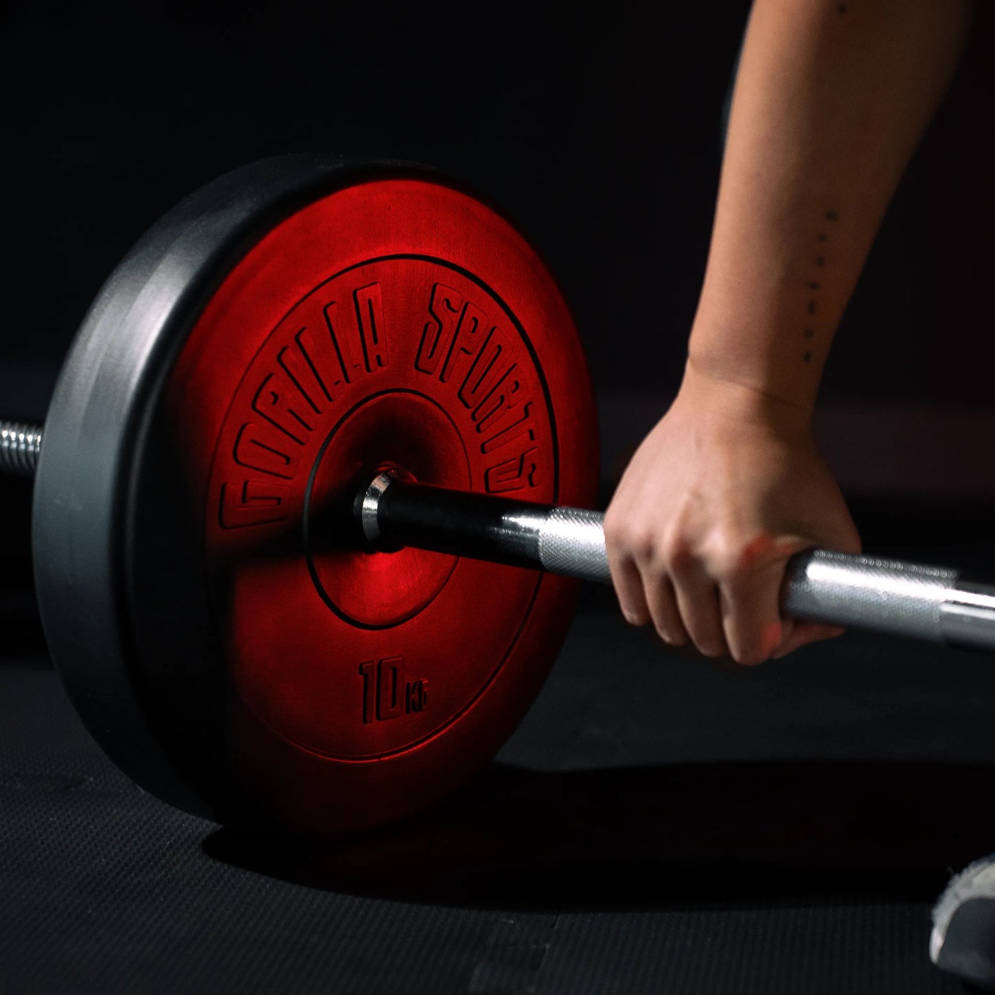 Langhantelstange 170 cm mit Sternverschluss