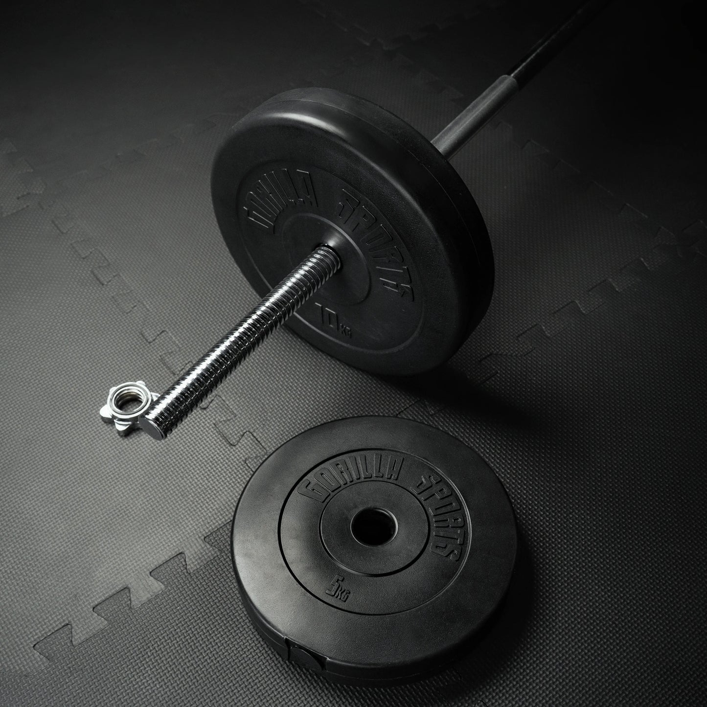 Langhantelstange 170 cm mit Sternverschluss