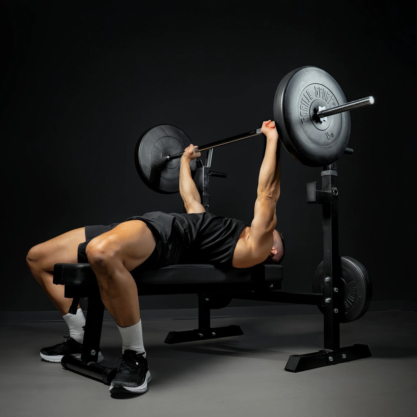 Langhantelstange 170 cm mit Sternverschluss