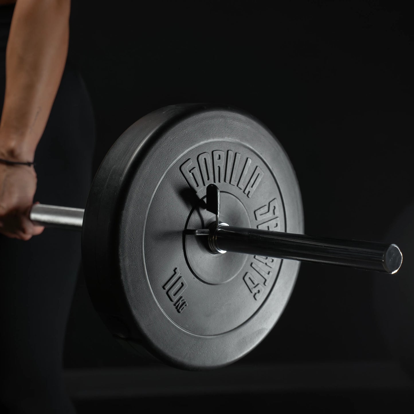 Langhantelstange Chrom 150 cm - Gorilla Sports DE