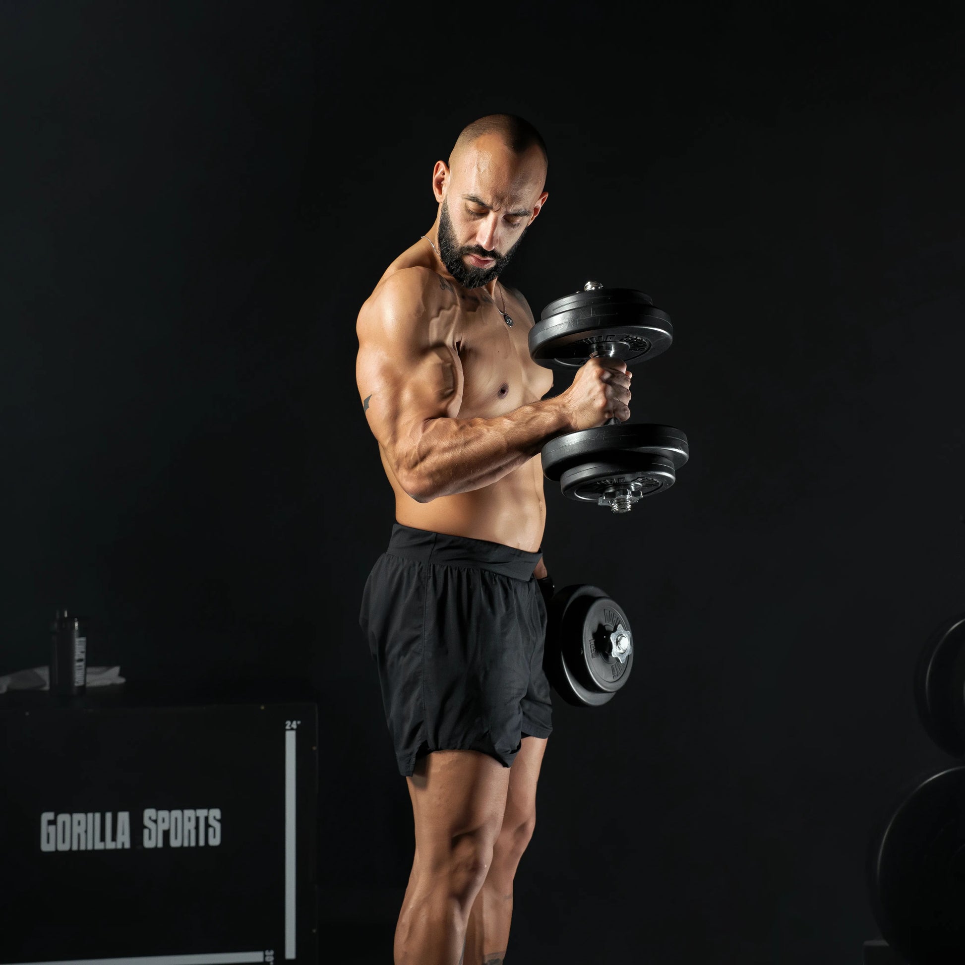 Kurzhantelset Kunststoff 20 - 30 kg - Gorilla Sports DE