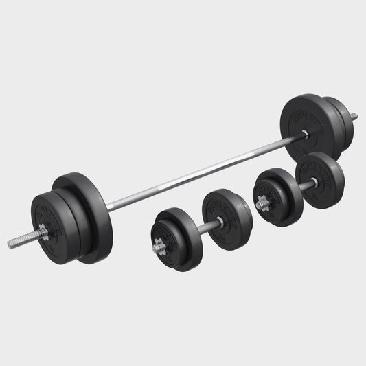 Langhantelset Kunststoff 70 kg