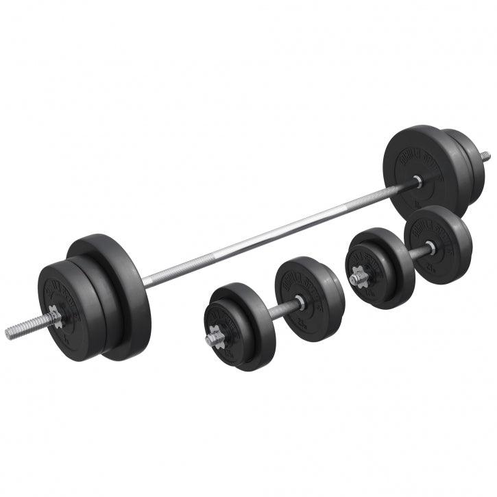 Langhantelset Kunststoff 70 kg