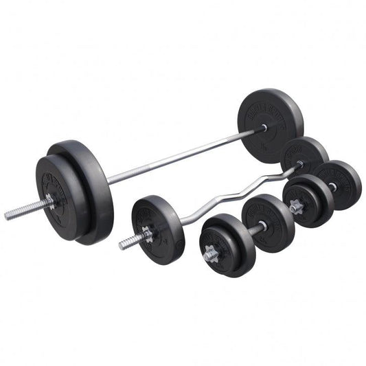 Hantelset Kunststoff 100 kg