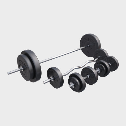 Hantelset Kunststoff 100 kg
