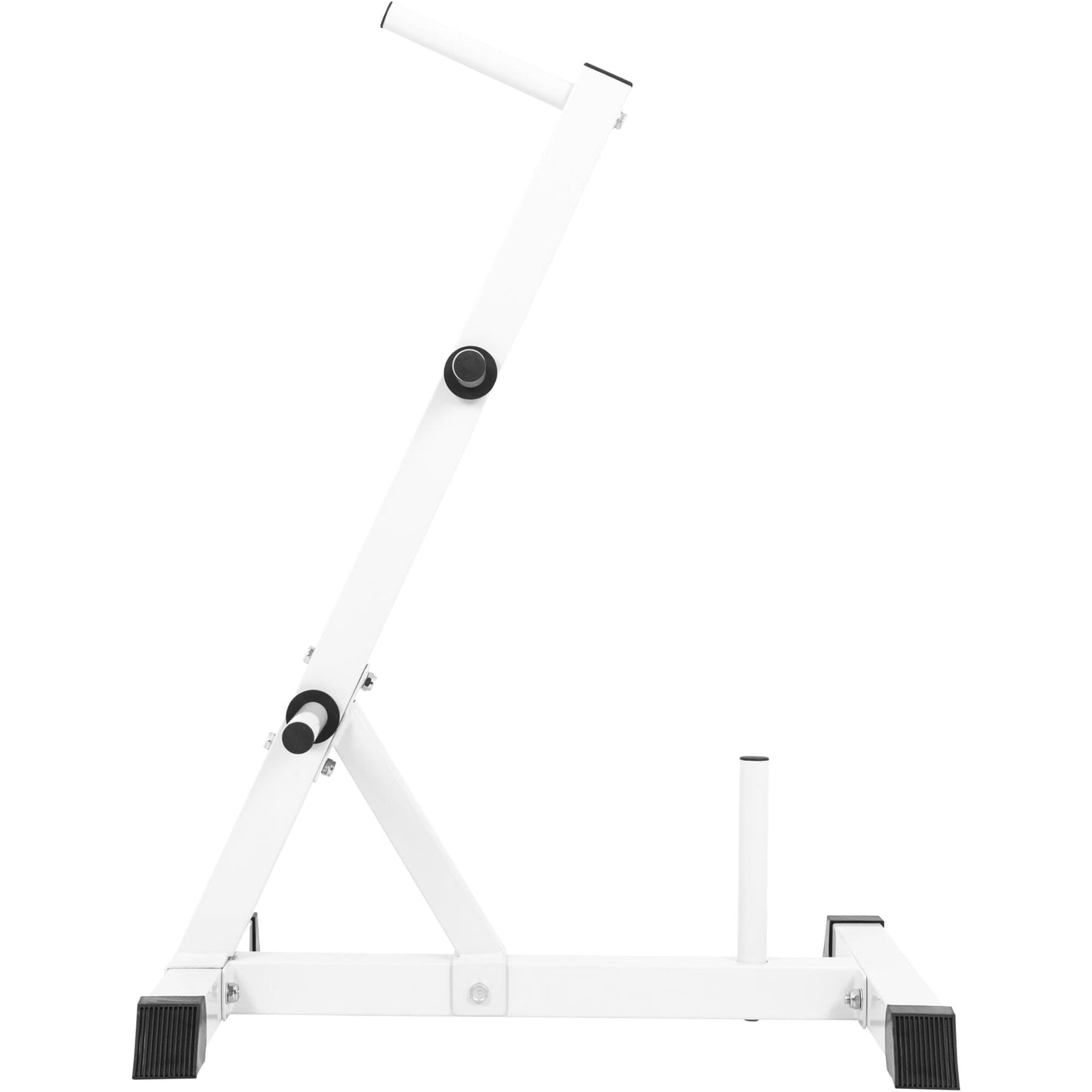 Scheibenständer Hantelbaum mit 4 Stangen 30/31 mm Schwarz/Weiß