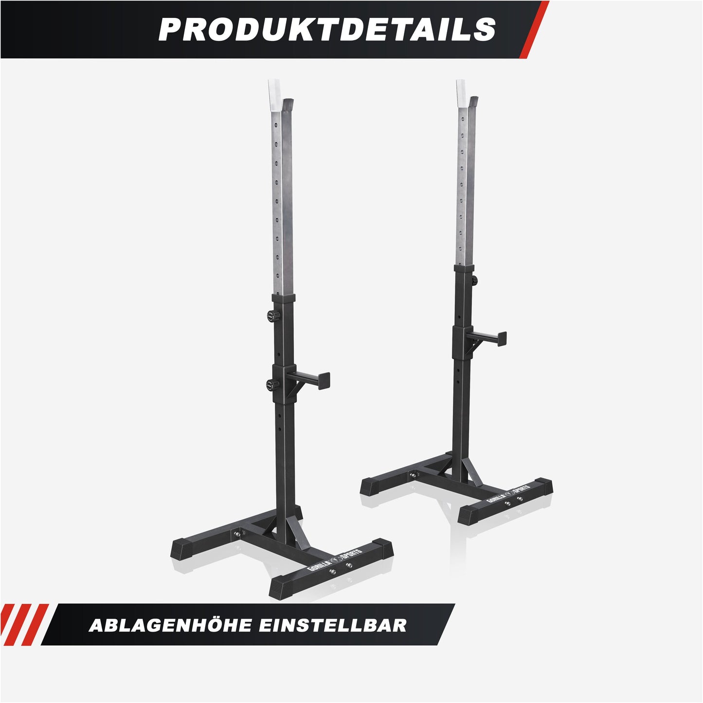 Squat Rack Hantelständer mobil verstellbar