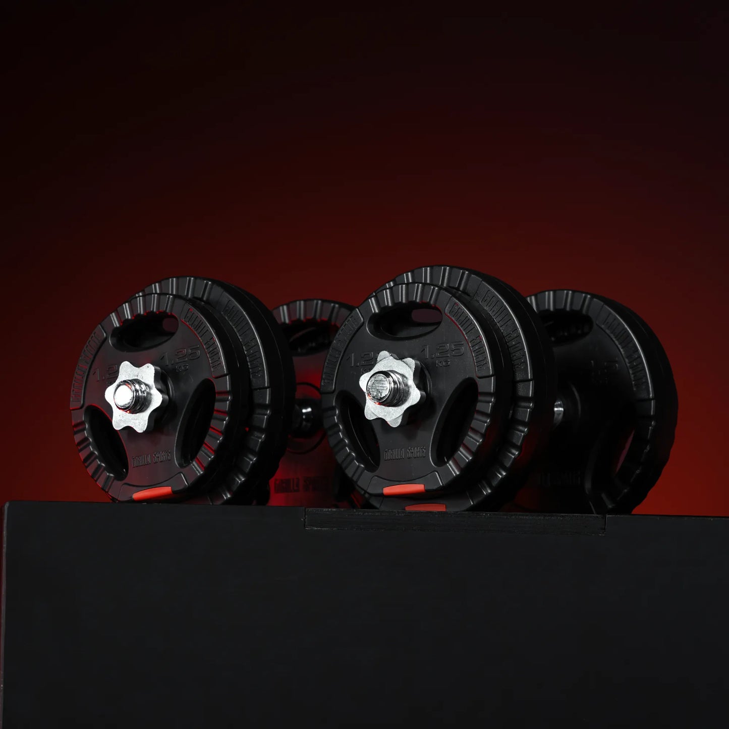 SZ-Curlset Kunststoff Gripper 70 kg mit Sternverschlüssen