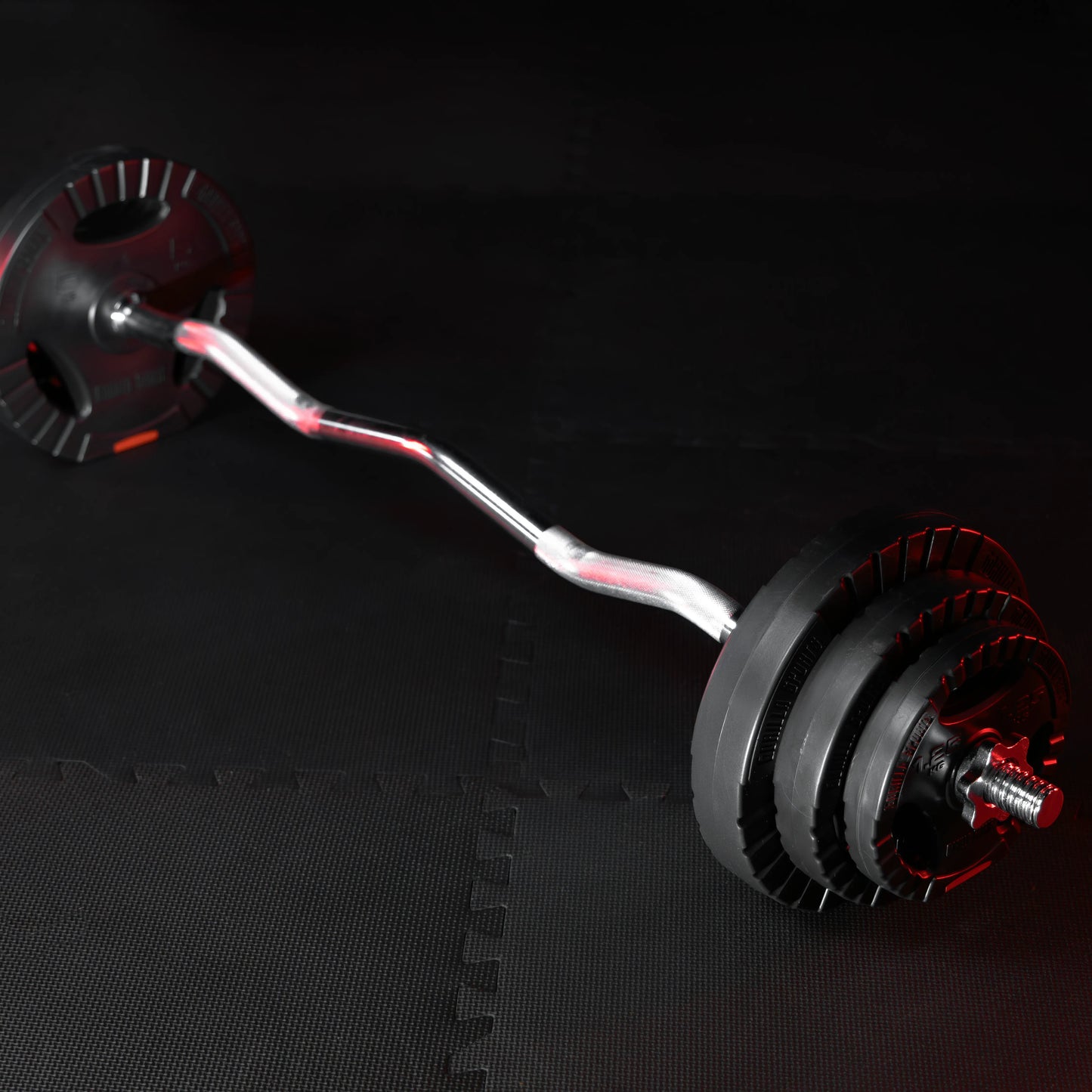 SZ-Curlset Kunststoff Gripper 25 kg - Gorilla Sports DE