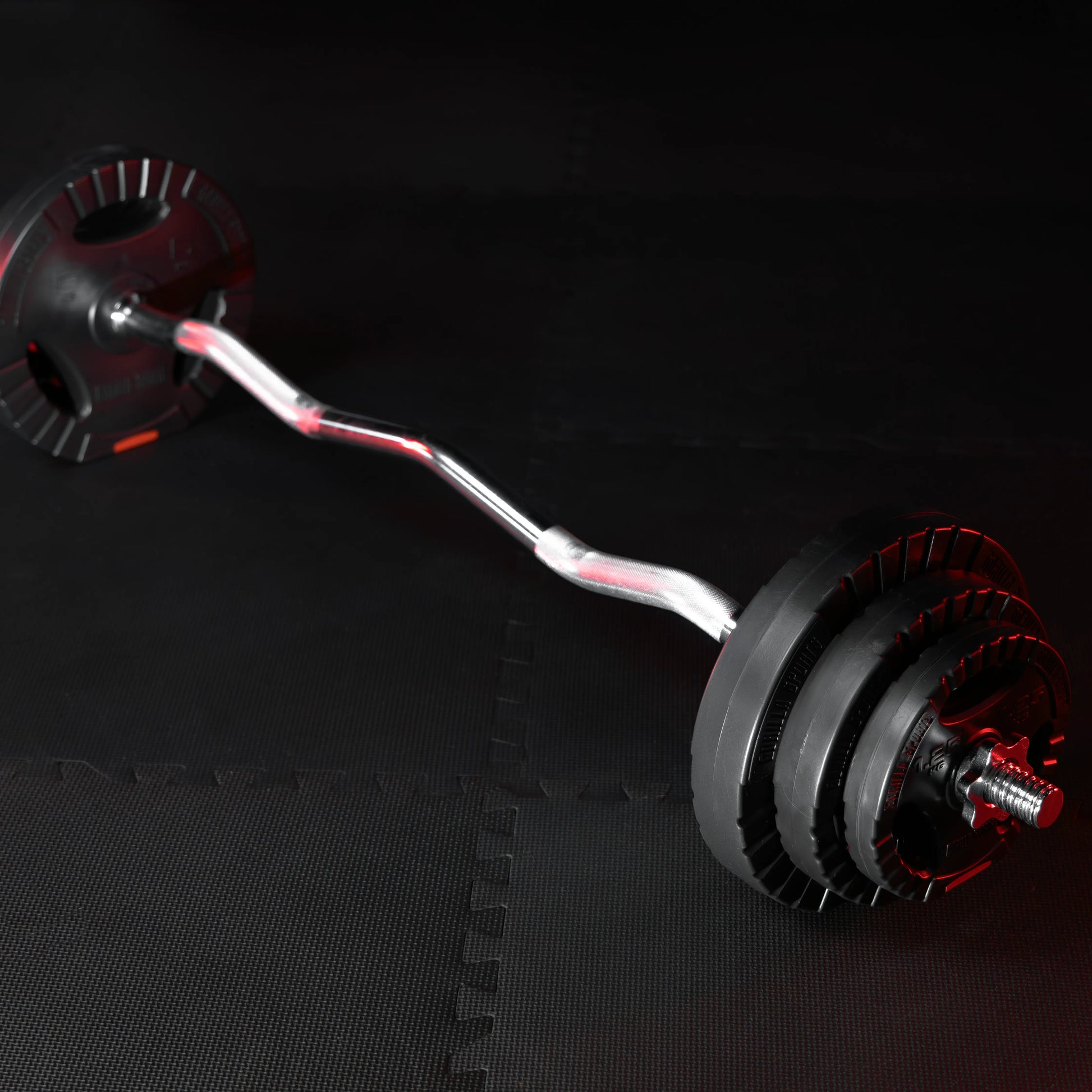 SZ-Curlset Kunststoff Gripper 25 kg - Gorilla Sports DE