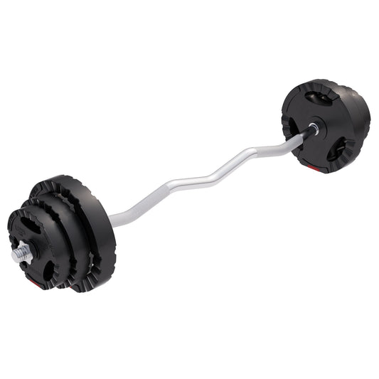 SZ-Curlset Kunststoff Gripper 25 kg - Gorilla Sports DE