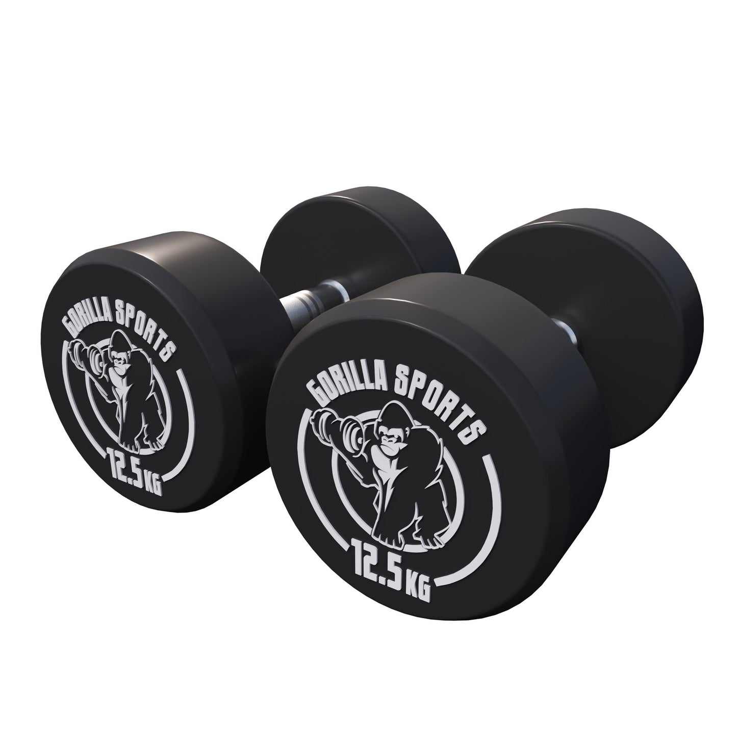 Kurzhantel Gummi 2,5 - 40 kg