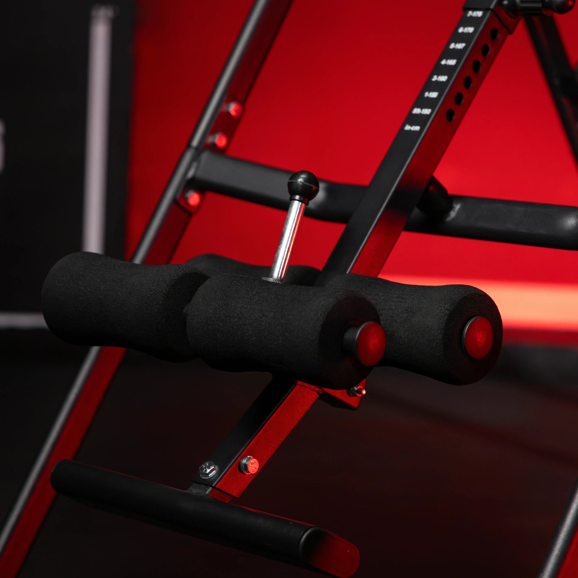 Schwerkrafttrainer Schwarz/Silber/Rot - Gorilla Sports DE
