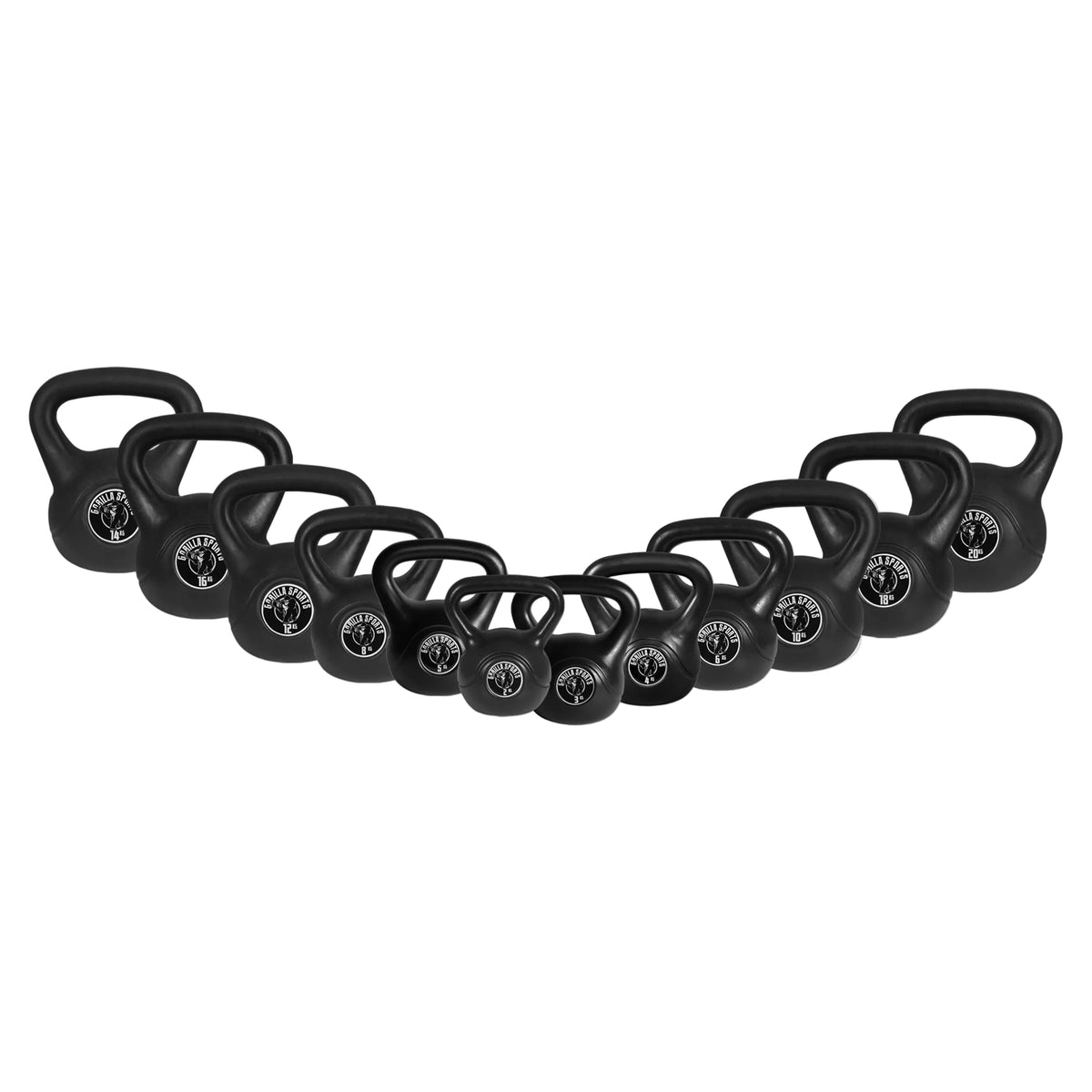 Kettlebell Kunststoff 2 - 20 kg