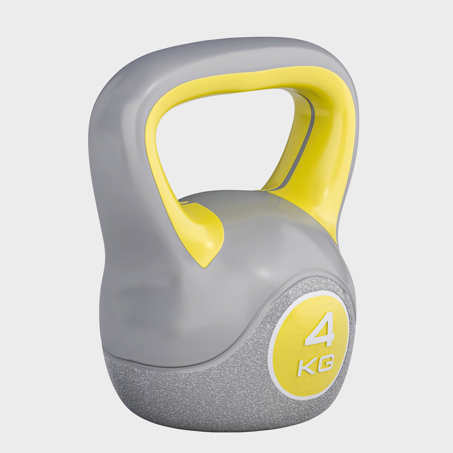 Kettlebell Kunststoff grau 2 - 20 kg