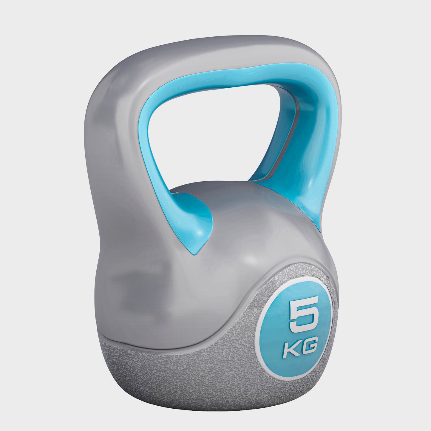Kettlebell Kunststoff grau 2 - 20 kg