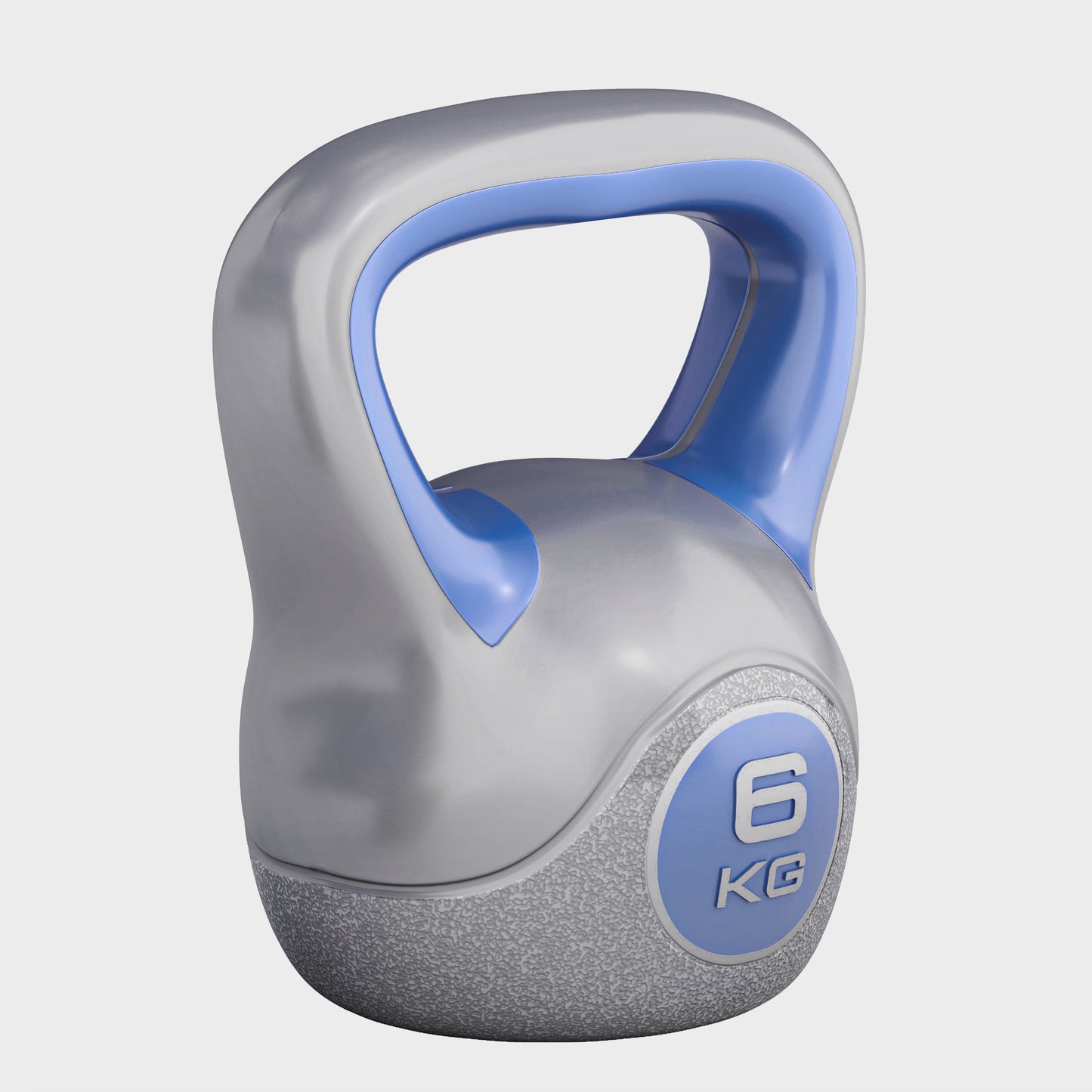 Kettlebell Kunststoff grau 2 - 20 kg