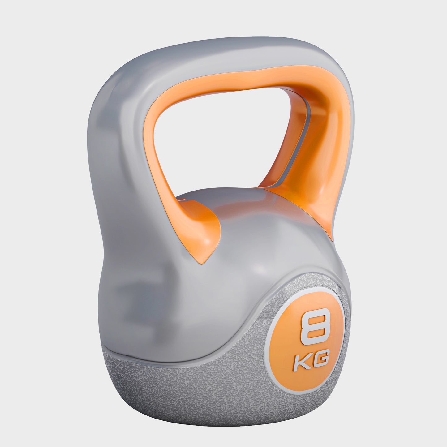 Kettlebell Kunststoff grau 2 - 20 kg