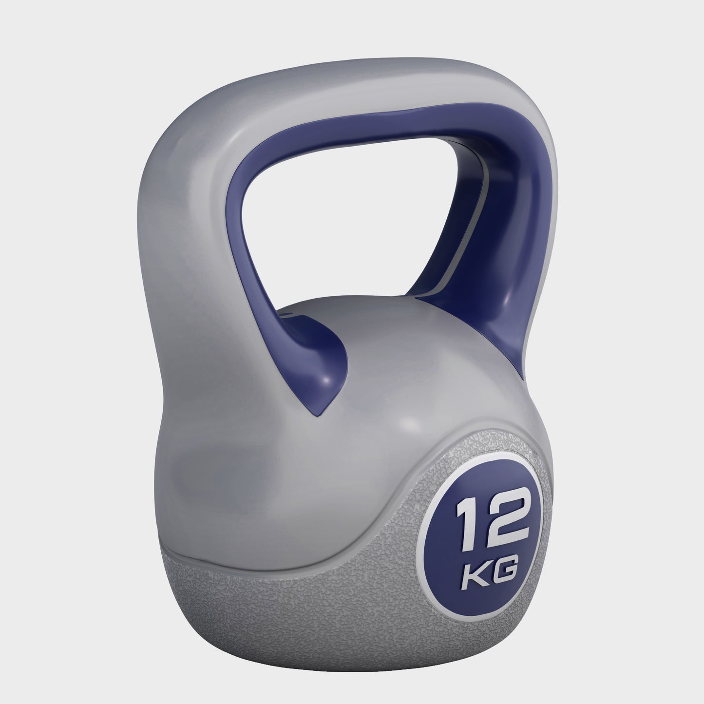 Kettlebell Kunststoff grau 2 - 20 kg