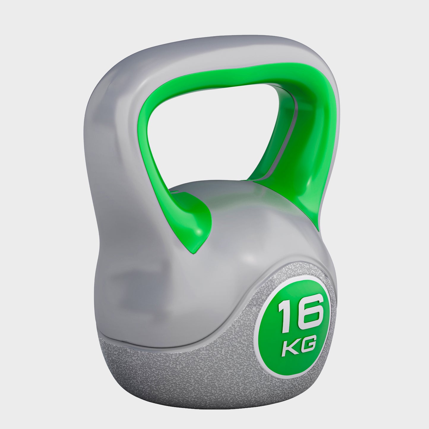 Kettlebell Kunststoff grau 2 - 20 kg