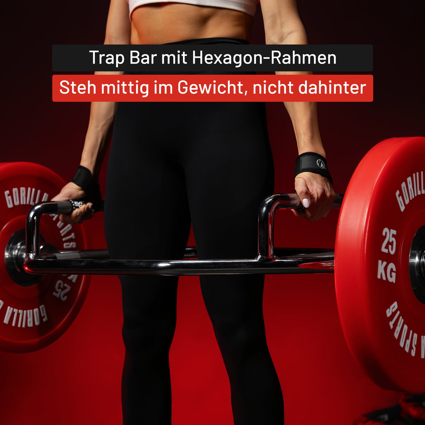 Trap Bar mit Verschlüssen