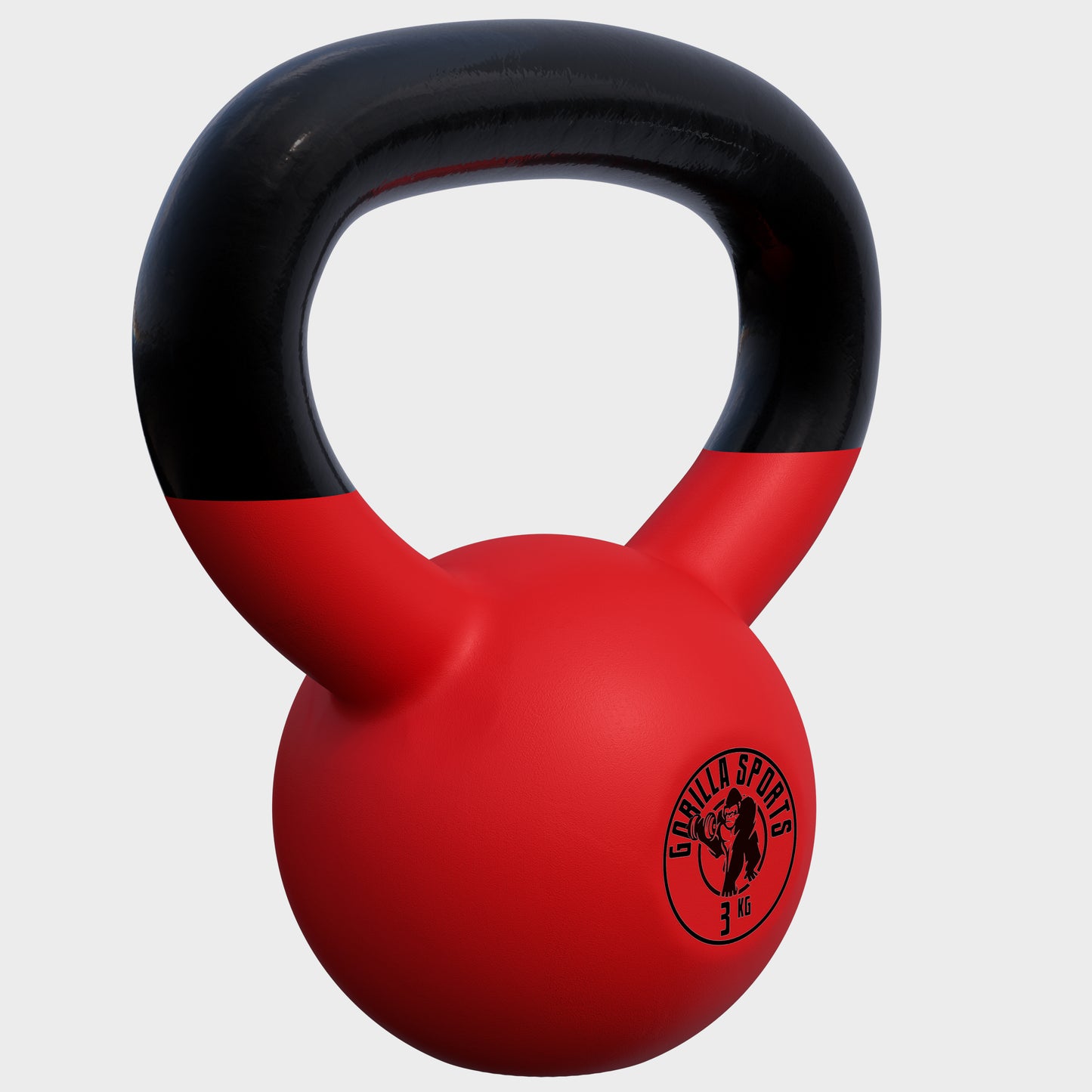 Kettlebell Gusseisen Neopren rot 2 - 32 kg