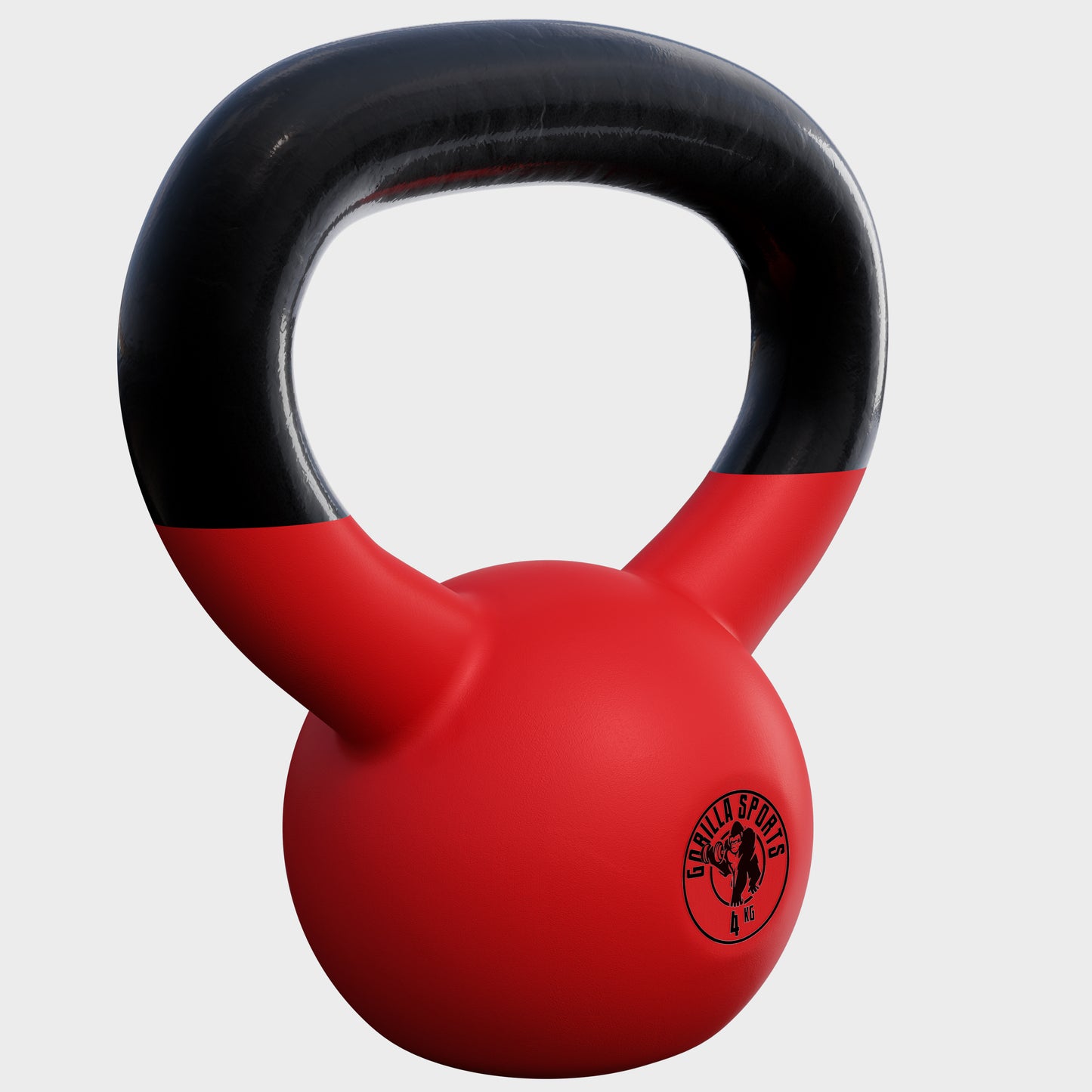 Kettlebell Gusseisen Neopren rot 2 - 32 kg