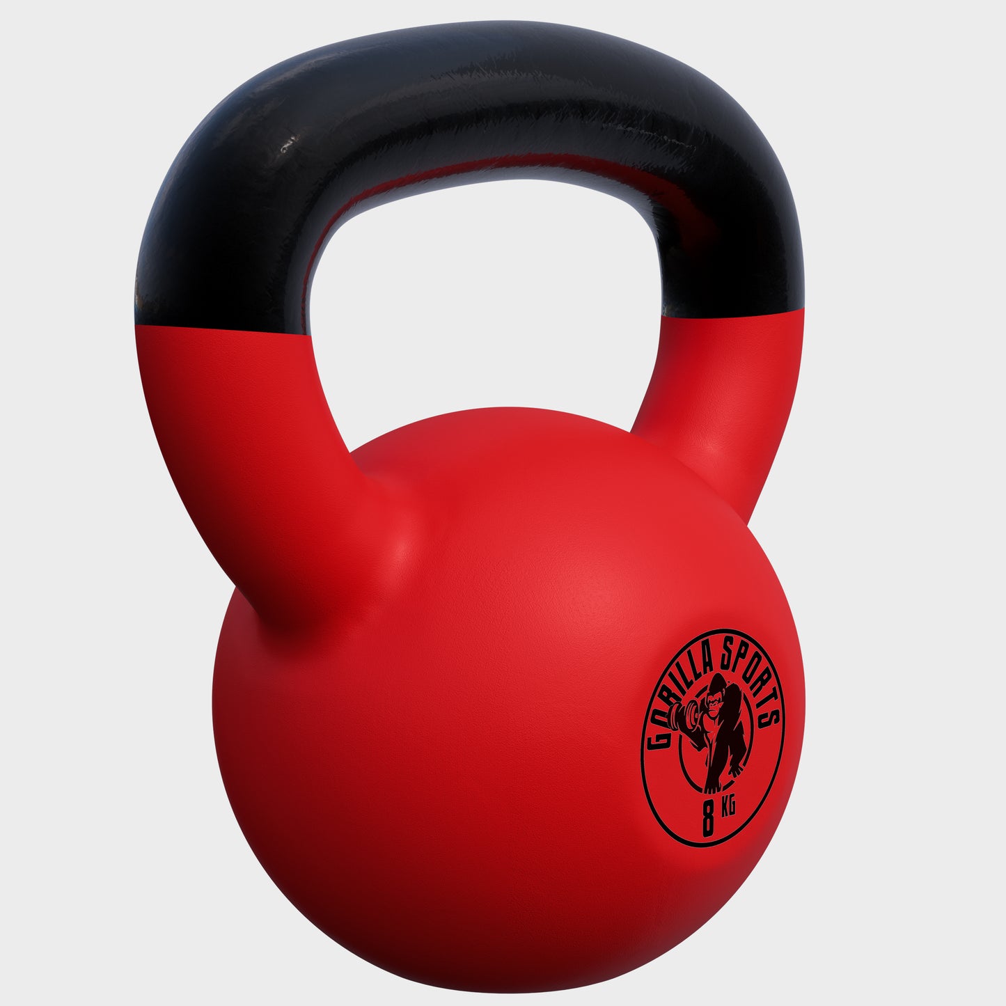 Kettlebell Gusseisen Neopren rot 2 - 32 kg