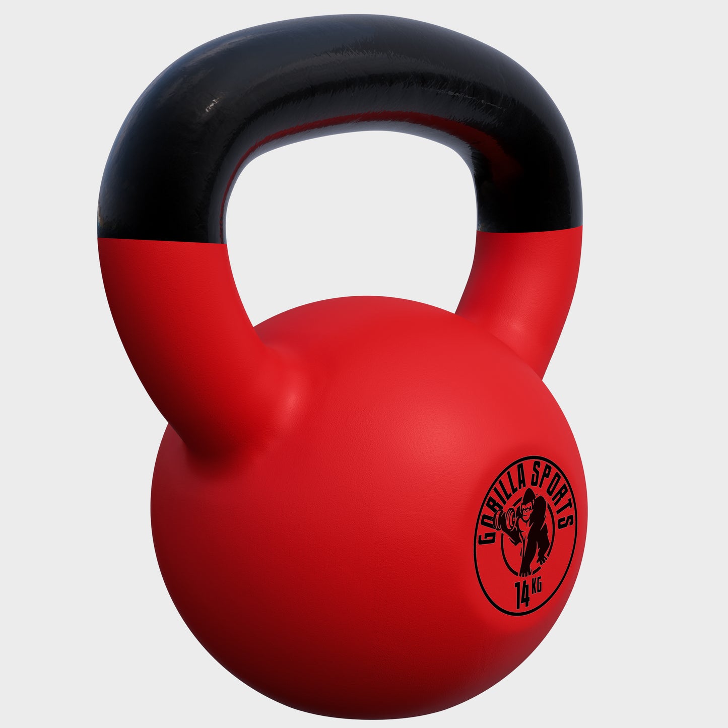 Kettlebell Gusseisen Neopren rot 2 - 32 kg